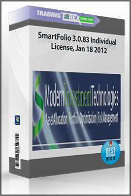 SmartFolio 3.0.83 Individual License, Jan 18 2012