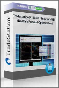 Tradestation 9.1 Build 11680 with NET (No Walk Forward Optimization)