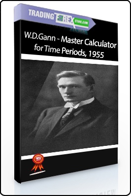 W.D.Gann – Master Calculator for Time Periods, 1955
