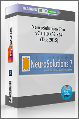NeuroSolutions Pro v7.1.1.0 x32-x64 (Dec 2015)