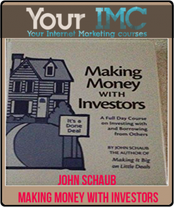 John Schaub – Making Money With Investors 19 CDs + PDFs