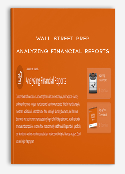 Wall Street Prep – Analyzing Financial Reports