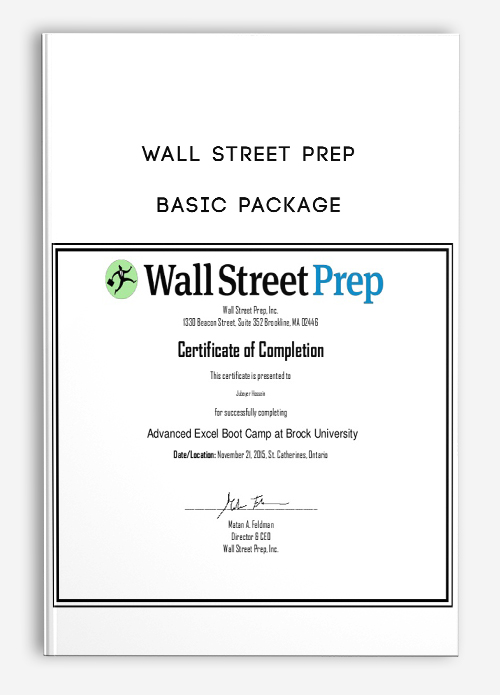 Wall Street Prep – Basic Package