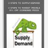 3 Steps To Supply-Demand + 3 Steps To Market Profile 10% Off Combined Price
