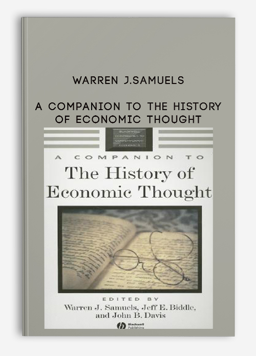 A Companion to the History of Economic Thought by Warren J. Samuels