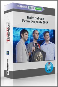 Haim Sabbah – Ecom Dropouts 2018