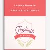 Lauren Hooker – Freelance Academy