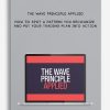The Wave Principle Applied – How to Spot a Pattern You Recognize and Put Your Trading Plan into Action