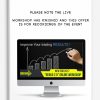 Please Note the live workshop has finished and this offer is for recordings of the event