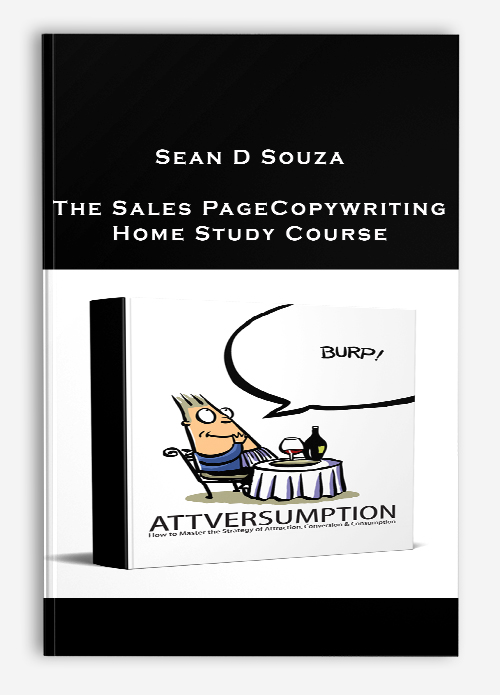 Sean D Souza – The Sales PageCopywriting Home Study Course