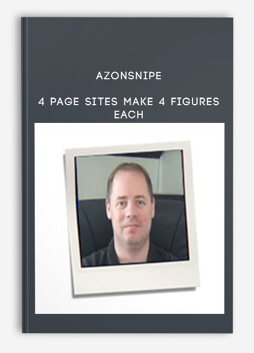 AzonSnipe – 4 Page Sites Make 4 Figures Each