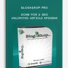 BlogaShop Pro – Done For U SEO + Unlimited Article Spining