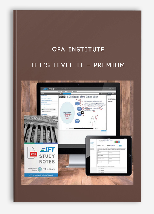 CFA Institute – IFT’s Level II – Premium