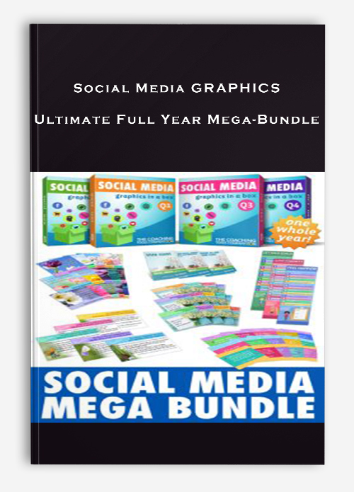 Social Media GRAPHICS Ultimate Full Year Mega-Bundle
