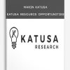 Marin Katusa – Katusa Resource Opportunities