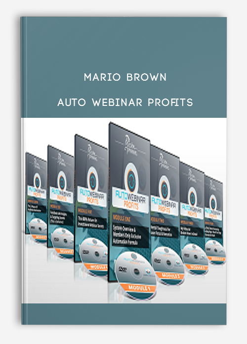 Mario Brown – Auto Webinar Profits