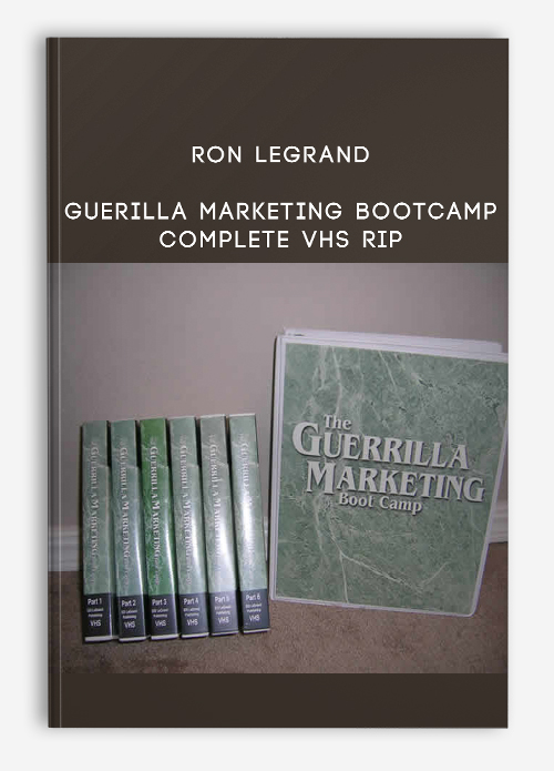 Ron LeGrand Guerilla Marketing Bootcamp complete VHS Rip