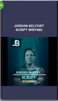 Jordan Belfort – Script Writing