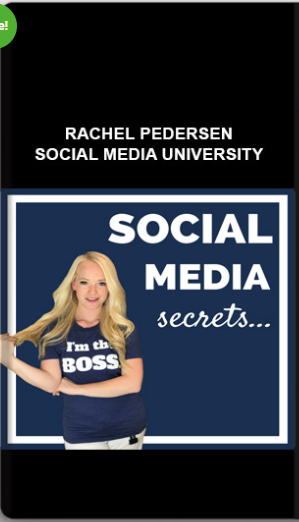 Rachel Pedersen – Social Media University