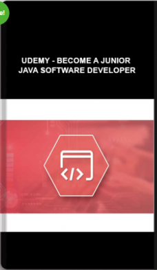 Udemy – Become A Junior Java Software Developer