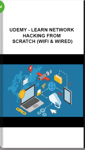 Udemy – Learn Network Hacking From Scratch (WiFi & Wired)