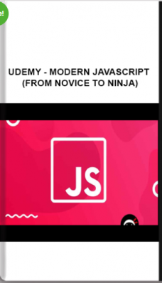 Udemy – Modern JavaScript (From Novice To Ninja)