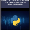 Udemy – Python A-Z™ Python For Data Science With Real Exercises!