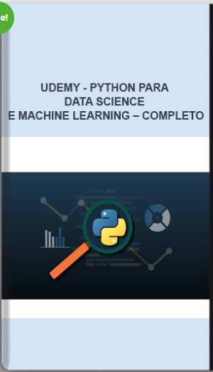Udemy – Python para Data Science e Machine Learning – COMPLETO