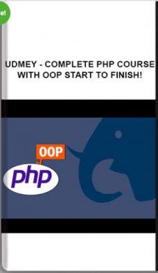 Udmey – Complete PHP Course with OOP Start to Finish!