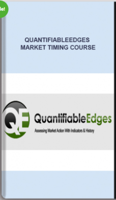 Quantifiableedges – Market Timing Course