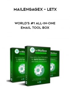 MailEngageX – LetX – World’s #1 All-In-One Email Tool Box