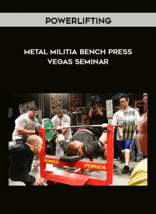 Metal Militia Bench Press Vegas Seminar by Powerlifting