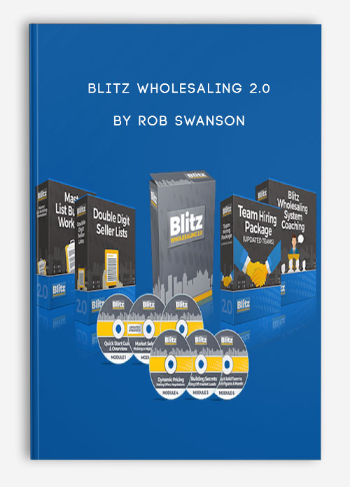 Blitz Wholesaling 2.0 by Rob Swanson