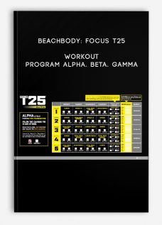Beachbody: Focus T25 – Workout Program Alpha. Beta. Gamma