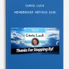Chris Luck – Membership Method 2018