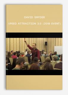 David Snyder – Speed Attraction 3.0 (2018 event)
