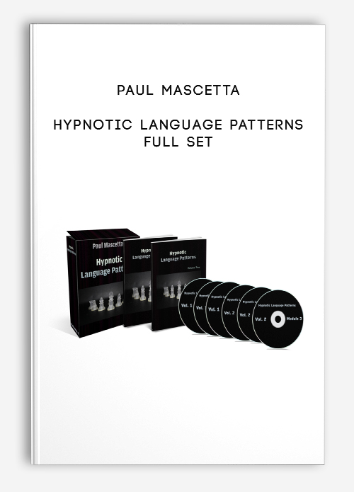 Hypnotic Language Patterns Full Set by Paul Mascetta