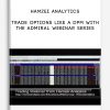 Trade Options Like a DPM with The Admiral Webinar Series by Hamzei Analytics