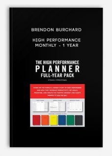 Brendon Burchard – High Performance Monthly – 1 Year