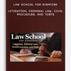 Law-School-for-Everyone-Litigation-Criminal-Law-Civil-Procedure-and-Torts-400×556