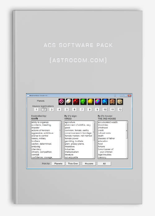 ACS Software Pack (astrocom.com)