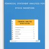Financial Statement Analysis for Stock Investors