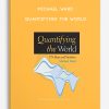 Michael Ward – Quantifying the World