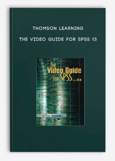 Thomson Learning – The Video Guide For Spss 13