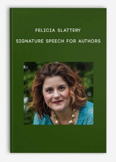 Signature Speech for Authors by Felicia Slattery
