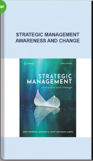 Strategic Management – Awareness And Change