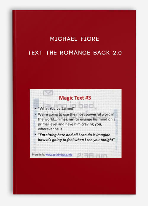 Text The Romance Back 2.0 by Michael Fiore