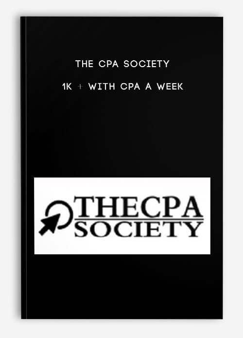 The CPA Society – 1K + with CPA a Week