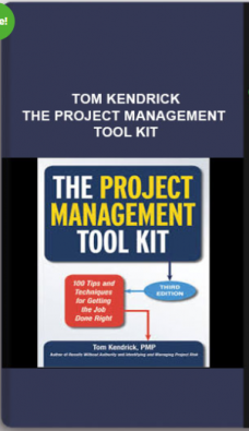 Tom Kendrick – The Project Management Tool Kit