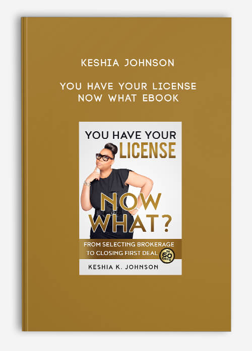 You Have Your License Now What Ebook by Keshia Johnson